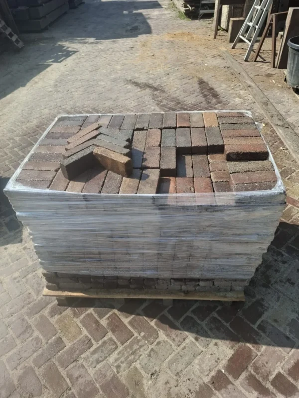 60m² beton waalformaat, bont genuanc., op pallet - Afbeelding 2