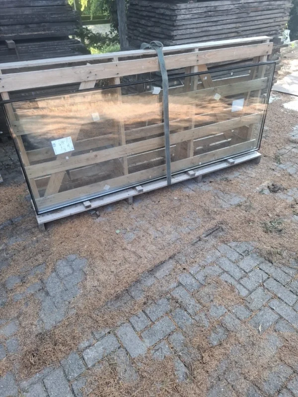 2 stuks Glas, nieuw, 885 x 2405mm