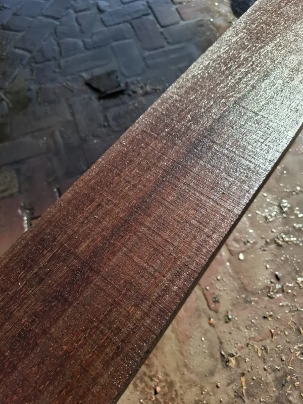 80 stuks 15x15cm, 350cm, hardhouten palen