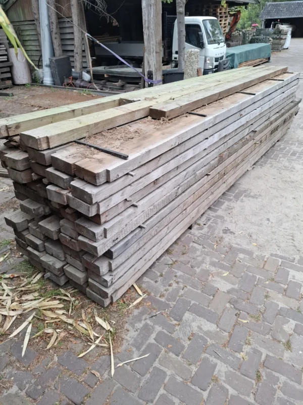60 stuks vuren balk, 500x20x7,5cm - Afbeelding 2