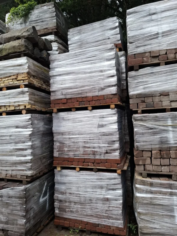 48m² 7duimer nieuw, rood, op pallet - Afbeelding 2