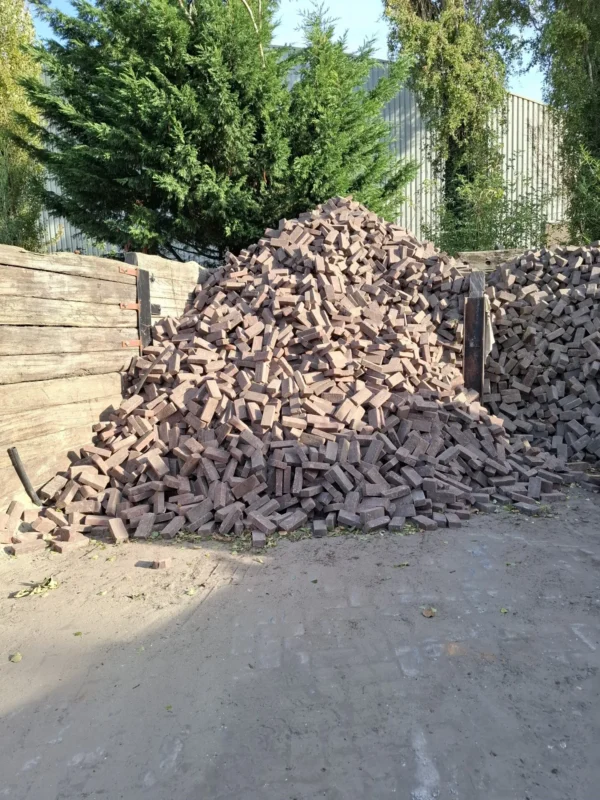 260m² Strakke gebakken waalformaat, rood/paars - Afbeelding 2