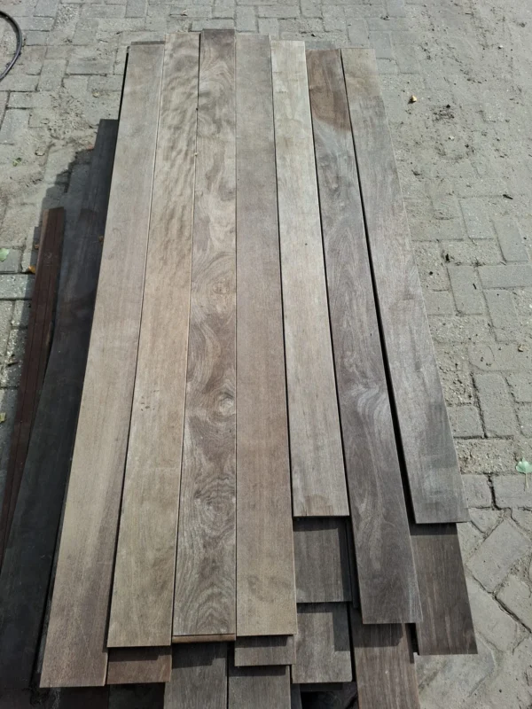 25m² bamboe vlonder plank + bevestiging materiaal - Afbeelding 2